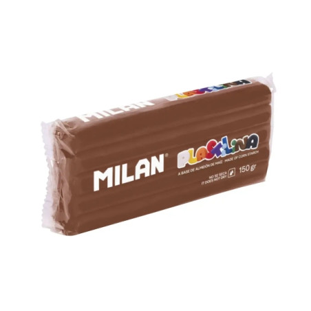 Milan Barra de Plastilina de 150gr Marrón