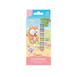Jovi Kawaii Pack con 10 Barras de Plastilina 15gr
