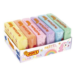 Jovi Pack de 6 Pastillas de Plastilina 50gr