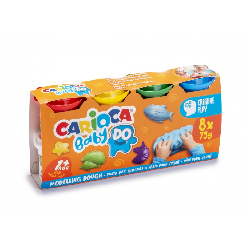 Carioca Baby Do Pack de 8 Pastas de Modelar
