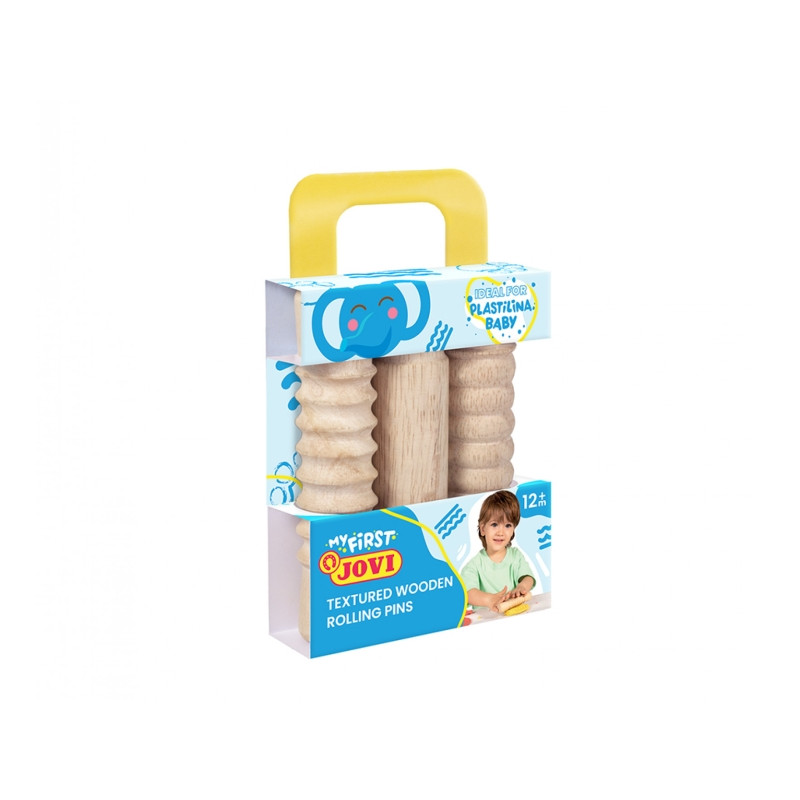 Jovi My First Plastilina Kit de Modelaje con 3 Rodillos de