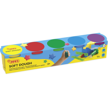 Jovi Soft Dough Estuche de 5 Botes 110G