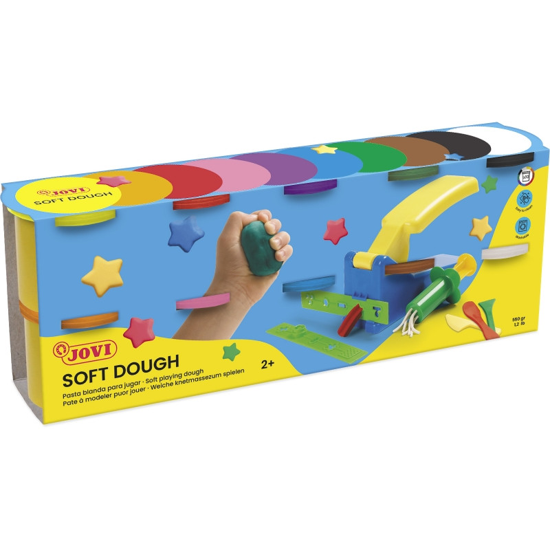 Jovi Soft Dough Blandiver Estuche de 10 Botes 110gr