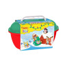 Jovi Play & Fun Cofre Christmas Adventure con 24 Barras de Plastilina 15gr + Modeladores + Recortables