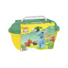 Jovi Play & Fun Cofre Jurassic con 24 Barras de Plastilina 15gr + Modeladores + Recortables