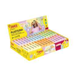 Jovi Expositor de 30 Pastillas de Plastilina 50gr