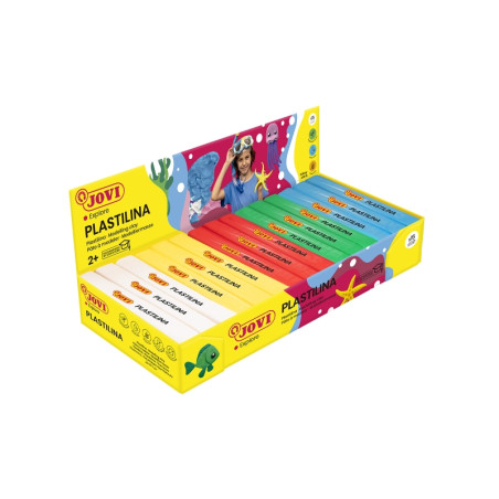 Jovi Expositor de 15 Pastillas de Plastilina 150gr