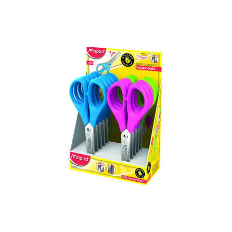 Maped Essentials Tijera Escolar Punta Redonda 13cm (24u.)