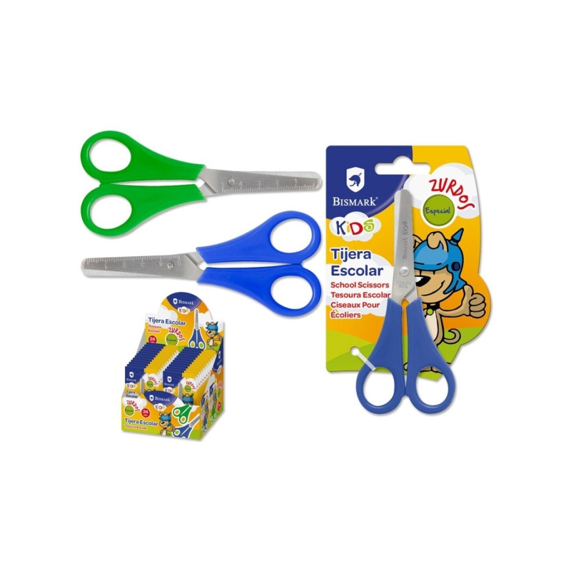 Bismark Kids Tijera Escolar para Zurdos (24u.)