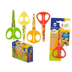 Bismark Kids Fruits Tijera Escolar 13cm (12u.)
