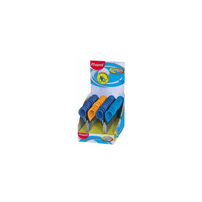 Maped Sensoft Tijera Escolar Punta Redonda 13cm (24u.)