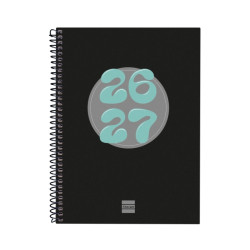 Finocam Cool Agenda Escolar 26/27 Negro