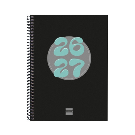 Finocam Cool Agenda Escolar 26/27 Negro