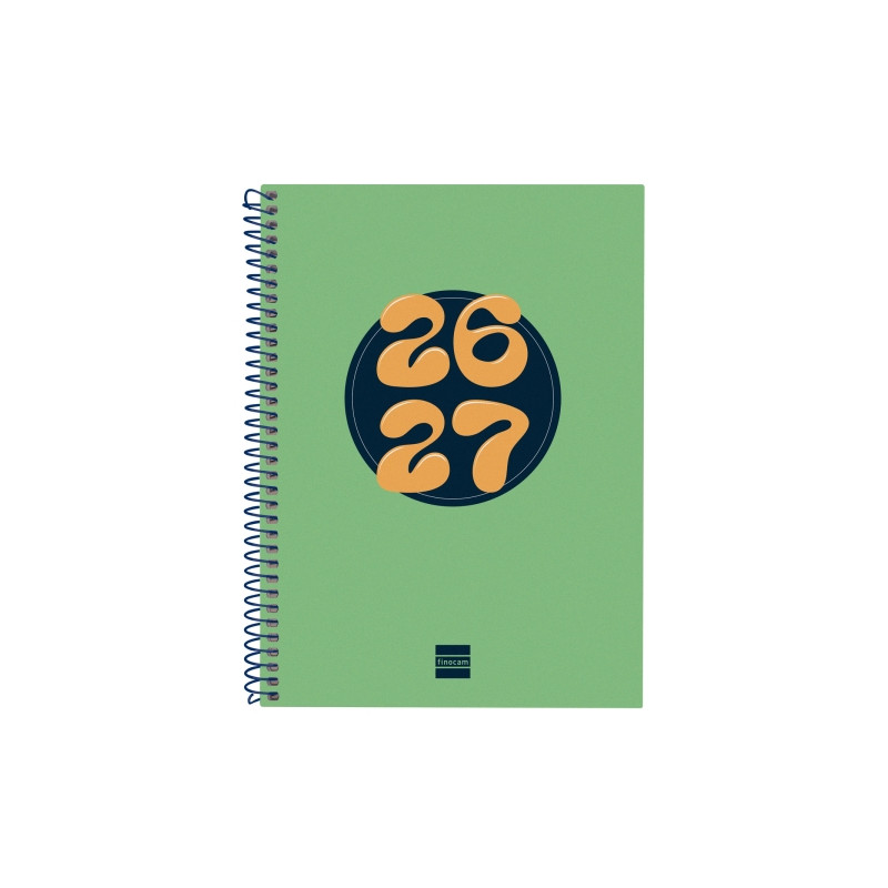 Finocam Cool Agenda Escolar 26/27 Verde