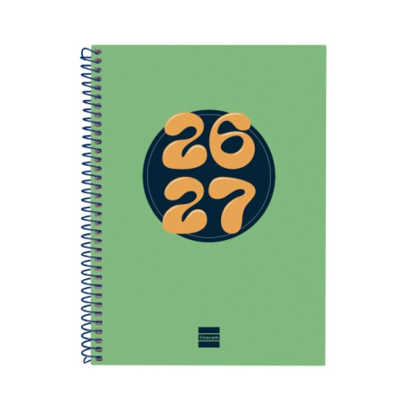 Finocam Cool Agenda Escolar 26/27 Verde