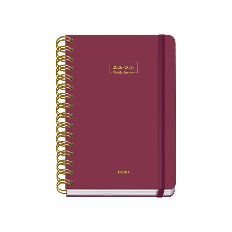 Dohe Premium Agenda Escolar 26/27 Burdeos