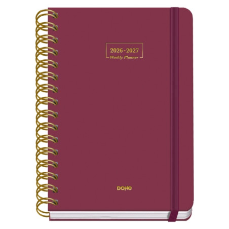 Dohe Premium Agenda Escolar 26/27 Burdeos