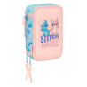 Safta Stitch Ohana Plumier de 3 Pisos