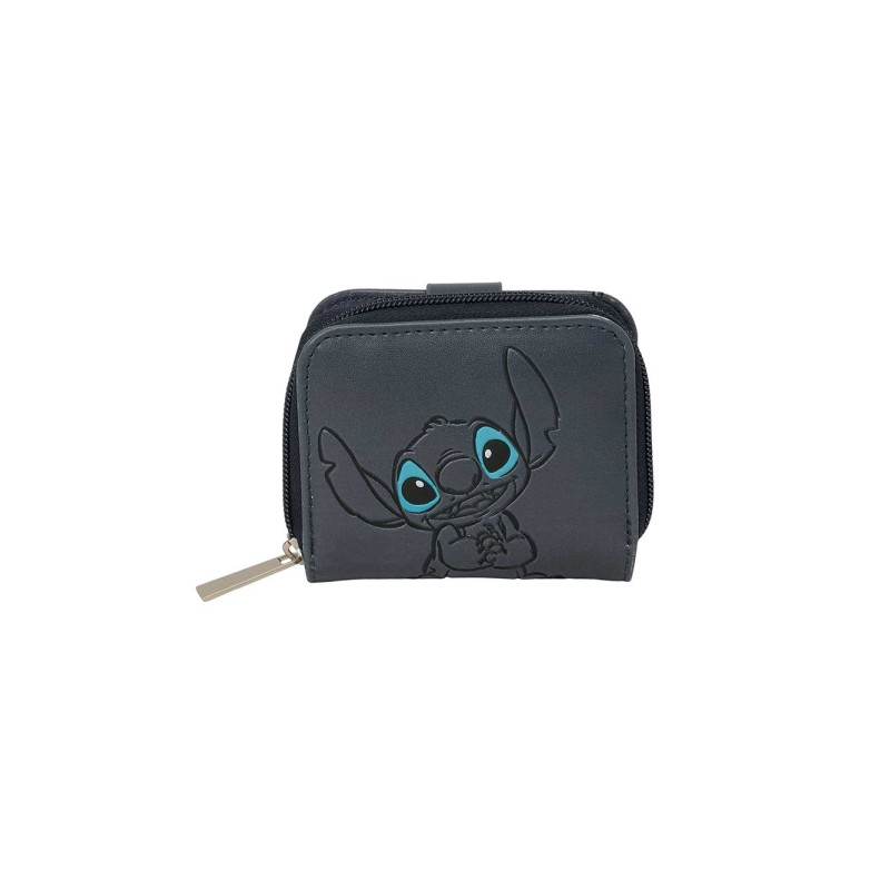 Safta Stitch Gray Monedero con Billetera