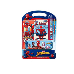 Safta Spider-Man Attack Pack Escolar con Plumier Metalico
