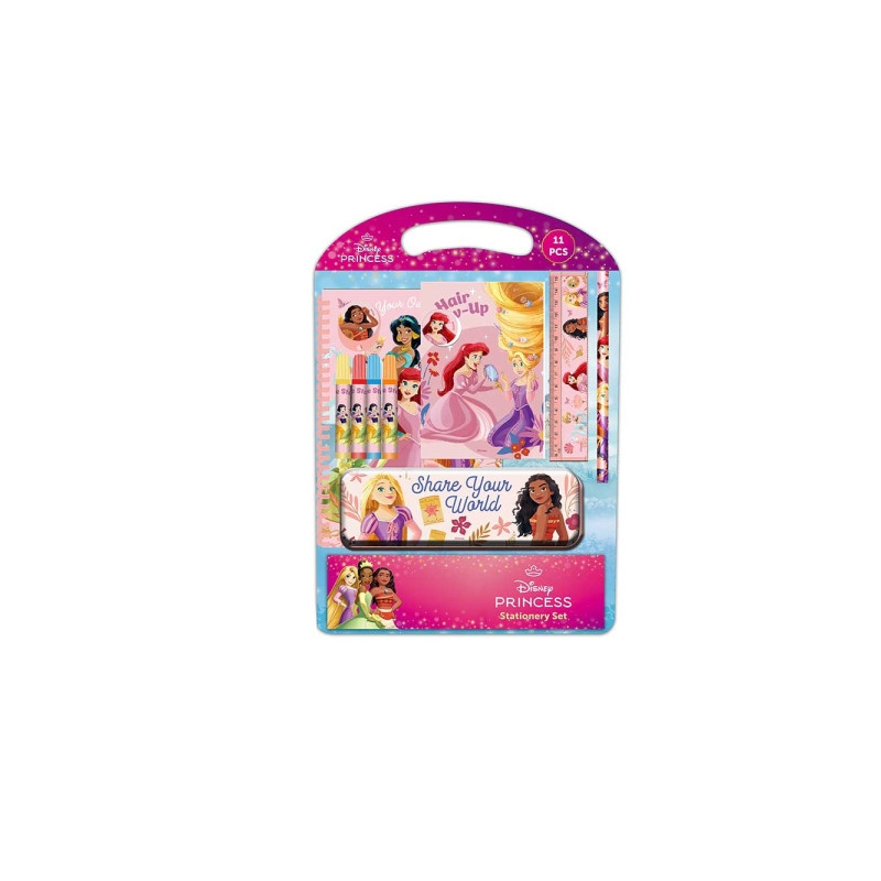 Safta Princesas Disney Bloom Pack Escolar con Plumier Metalico