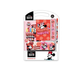 Safta Minnie Mouse Naive Pack Escolar con Plumier Metalico