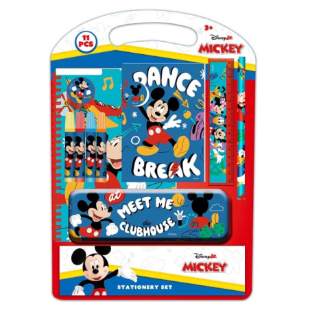 Safta Mickey Mouse Good Day Pack Escolar con Plumier Metalico