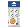 Milan Spin New Look Pack de Sacapuntas + 4 Gomas 430
