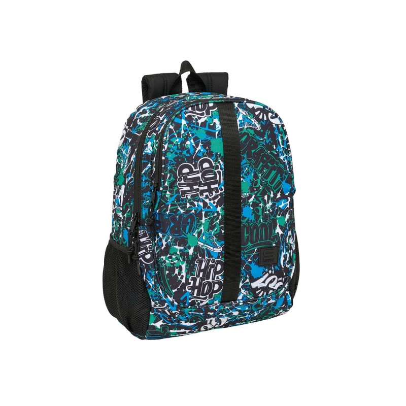 Safta Graffiti Go Mochila Adaptable a Carro