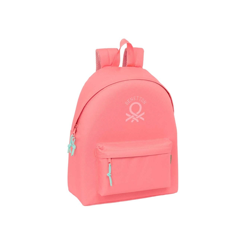 Safta Benetton Basics Mochila Coral