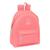 Safta Benetton Basics Mochila Coral
