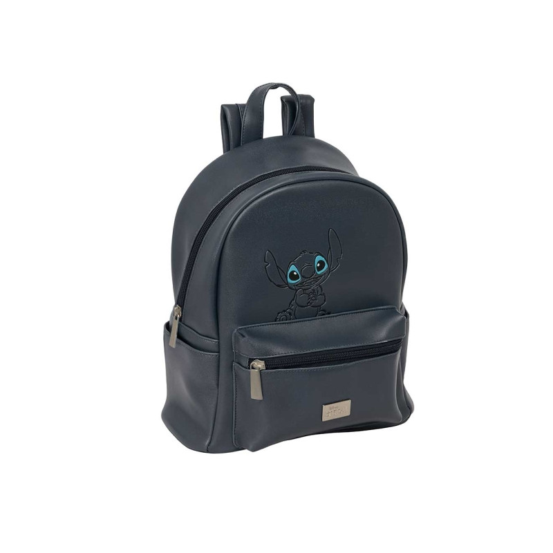 Safta Stitch Gray Mini Mochila