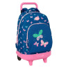 Safta Blackfit8 Mariposas Mochila con Carro