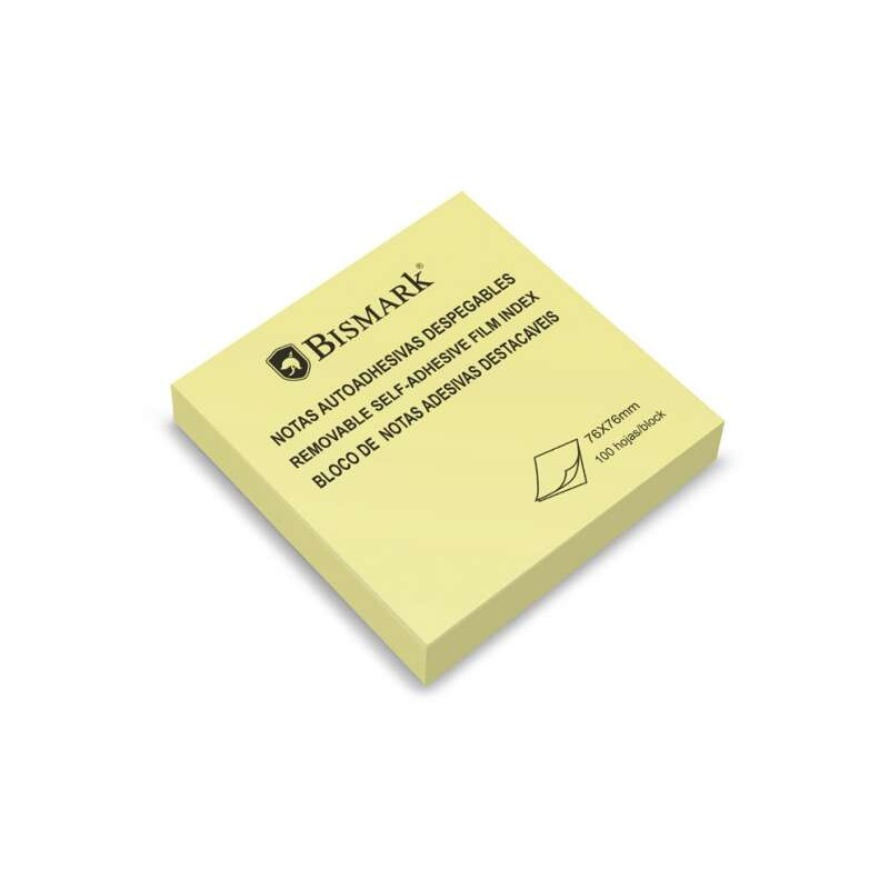 Bismark Taco de 100 Notas Adhesivas 76x76mm