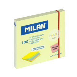 Milan Pastel Pack de 100 Notas Adhesivas