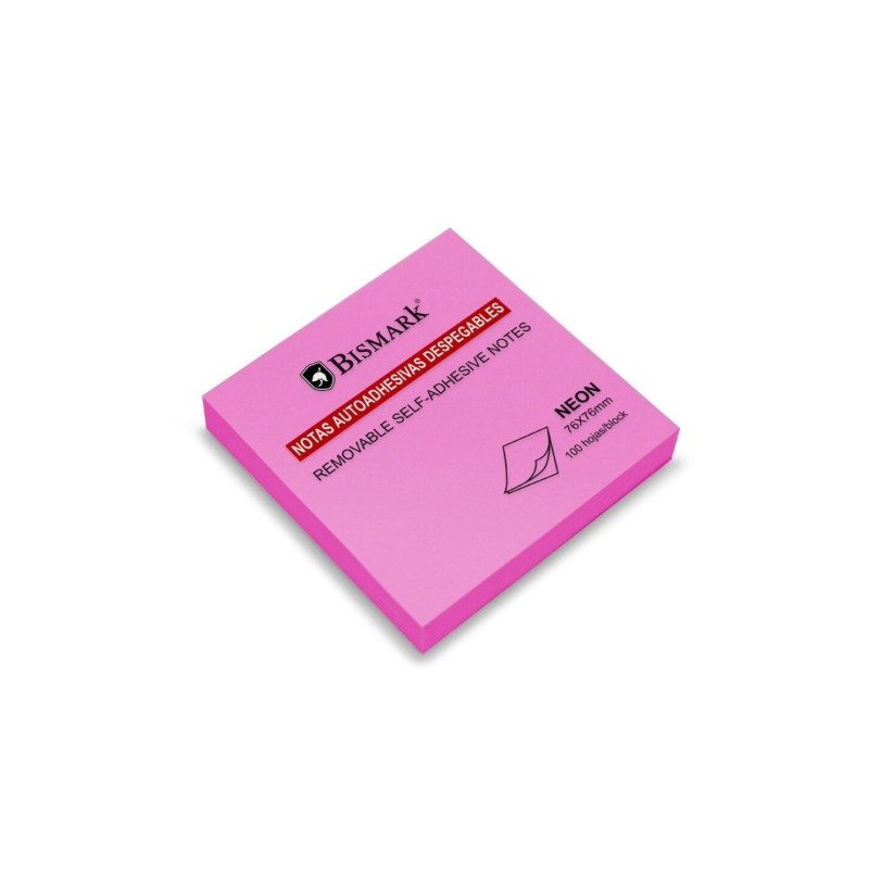 Bismark Bloc de 100 Notas Adhesivas 76x76mm (12u.)