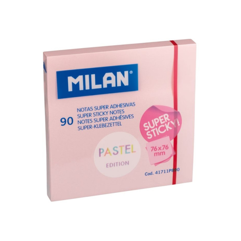 Milan Bloc de 90 Notas Super Adhesivas
