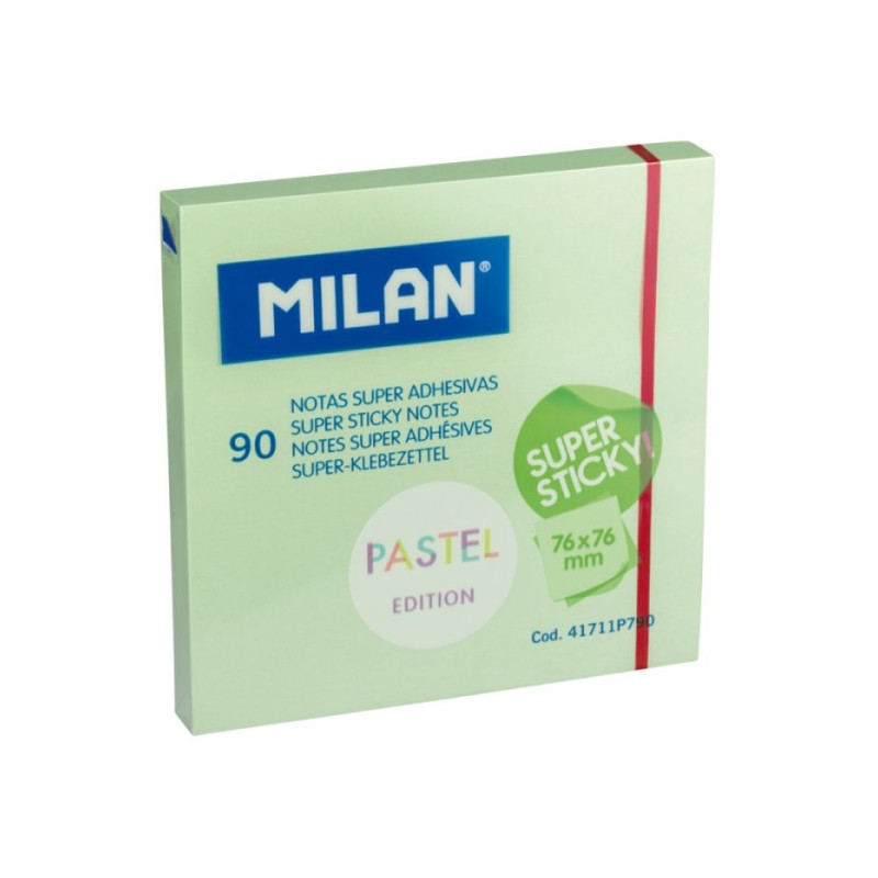 Milan Bloc de 90 Notas Super Adhesivas