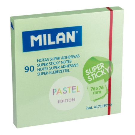 Milan Bloc de 90 Notas Super Adhesivas