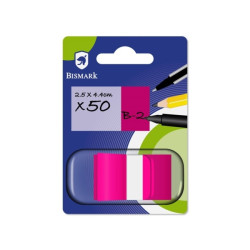 Bismark Dispensador con 50 Marcadores Reposicionables 44 x 25mm (24u.)