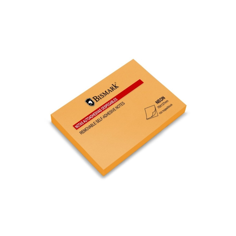 Bismark Bloc de 100 Notas Adhesivas 76x127mm