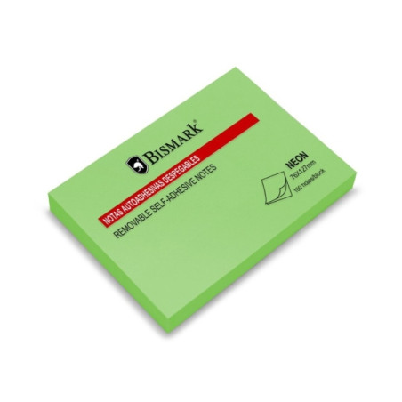 Bismark Bloc de 100 Notas Adhesivas 76x127mm (12u.)
