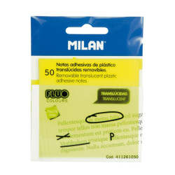 Milan Fluo Pack de 50 Notas Adhesivas