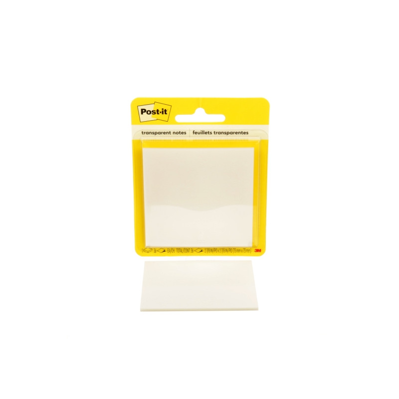 Post-it Bloc de 36 Notas Transparentes