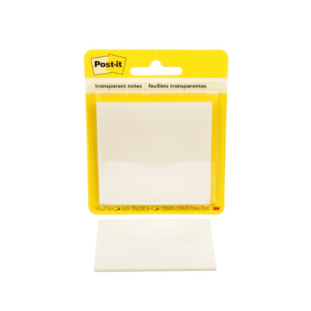 Post-it Bloc de 36 Notas Transparentes