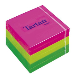 Tartan 7676N Pack de 6 Blocs de 100 Notas Adhesivas Reposicionables 76x76mm