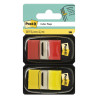 Post-it Index Pack de 2 Dispensadores con 100 Marcadores de Indice Reposicionables