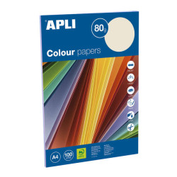 Apli Pack con 100 Hojas de Papel A4