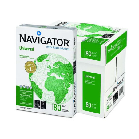 Navigator Papel A4 80gr. 210x297mm (500 Hojas) (5u.)
