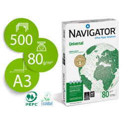 Navigator Papel A3 80gr 297x420mm (500 Hojas) (5u.)